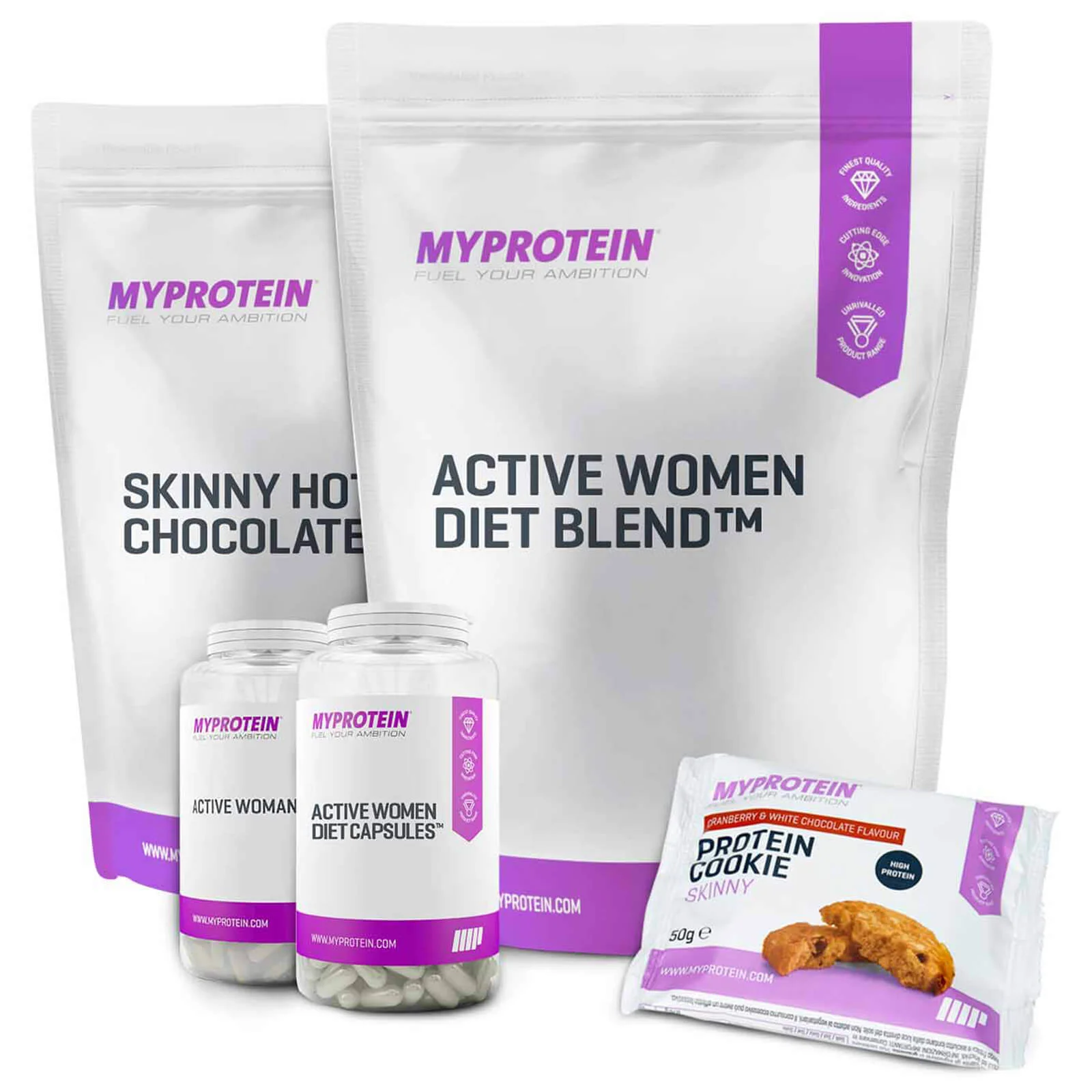 Myprotein The Female Collection - Dark Chocolate - Chocolate Fudge Brownie vaizdas 1