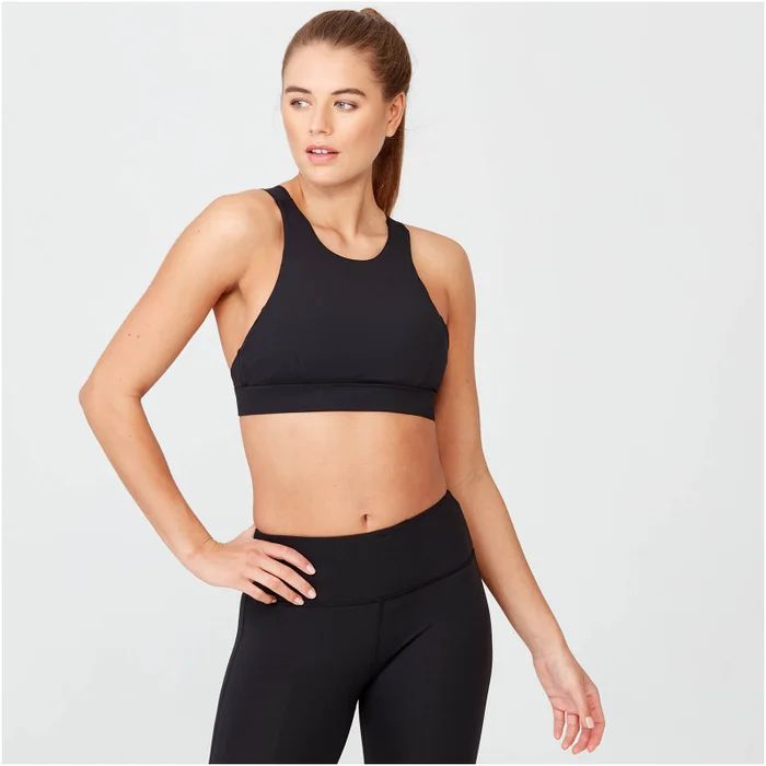 Racer sportinė liemenėlė- Juoda