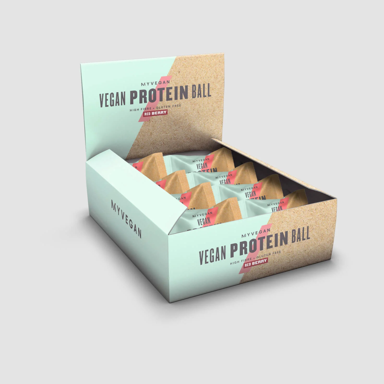 Myprotein Vegan Protein Balls - 12 x 40g - Bruknių vaizdas 1
