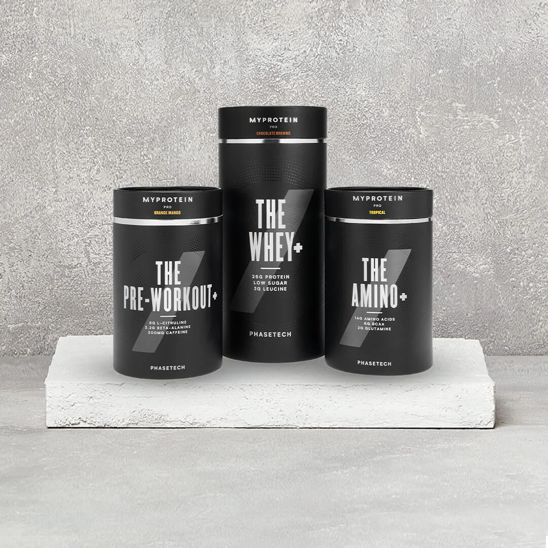 Myprotein THE PhaseTech Bundle - Berry - Orange Mango - Chocolate Brownie vaizdas 1