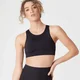 „Shape Seamless“ sportinė liemenėlė – Juoda