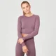 Shape besiūliai sutrumpinto ilgio marškinėliai - Purpurinė