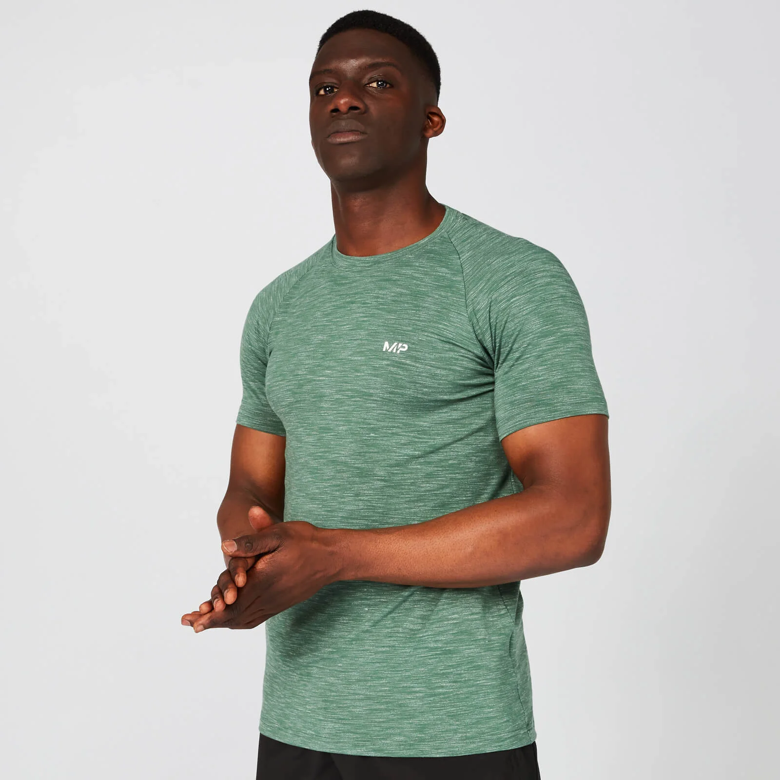 MP Performance T-Shirt - Dark Green - S vaizdas 1