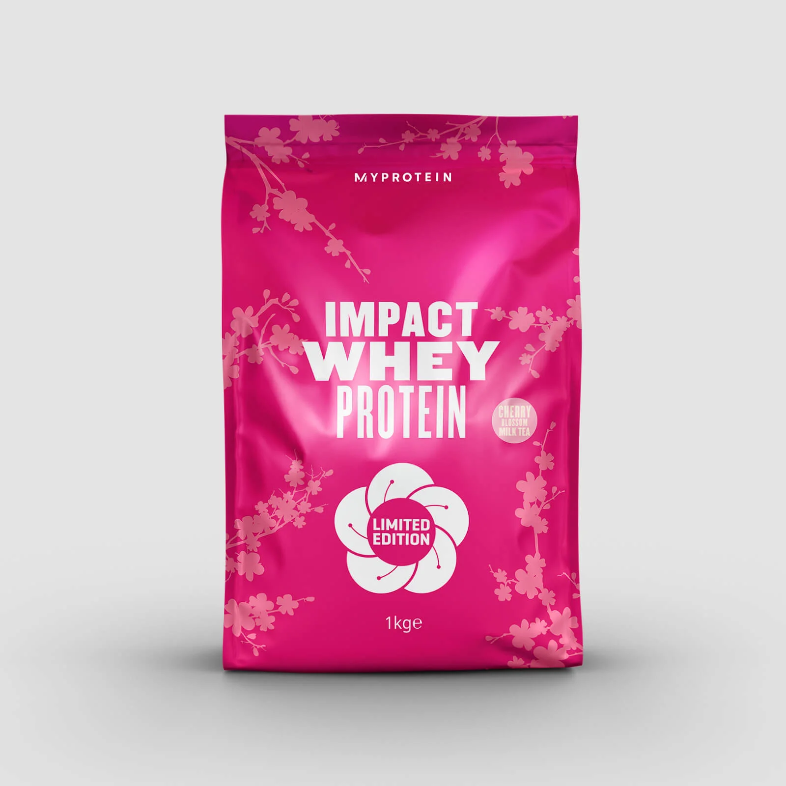 Myprotein Impact Whey Protein, Cherry Blossom Milk Tea, 1kg vaizdas 1