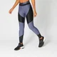 MP Metallic Panelled Leggings - Navy/Black