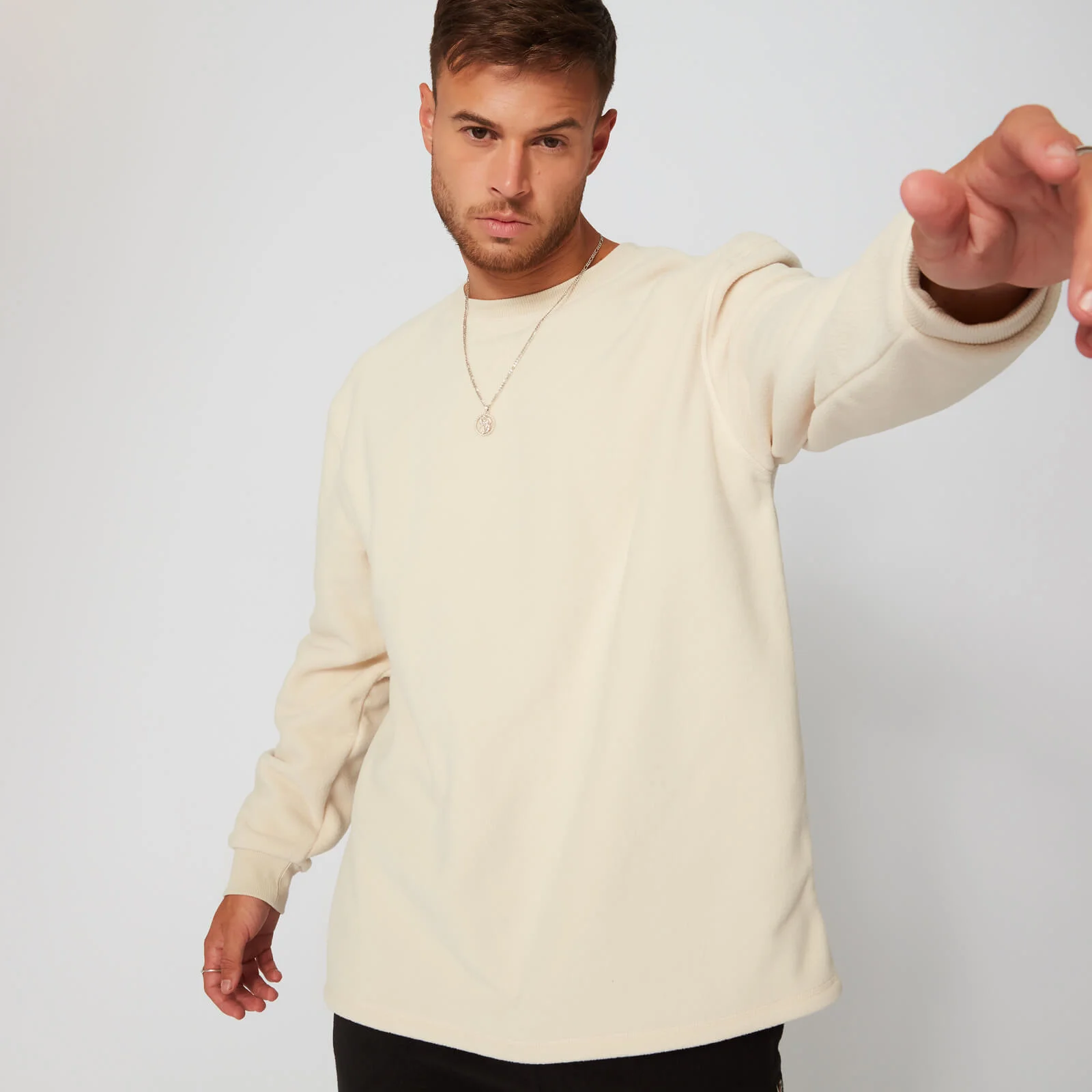 „Keep warm“ marškinėliai - Kreminė - XS vaizdas 1