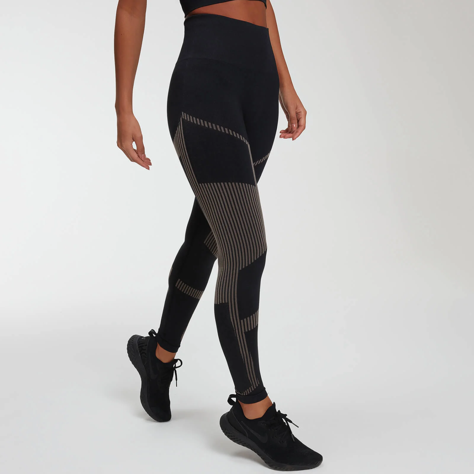 MP Women's Impact Seamless Leggings - Black - XS vaizdas 1