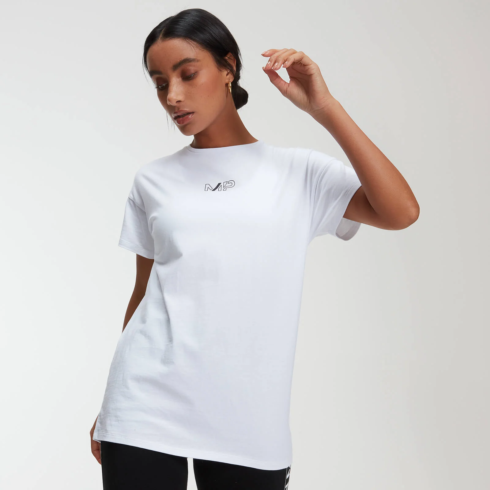 MP Power Women's Oversized T-Shirt - White - XS vaizdas 1
