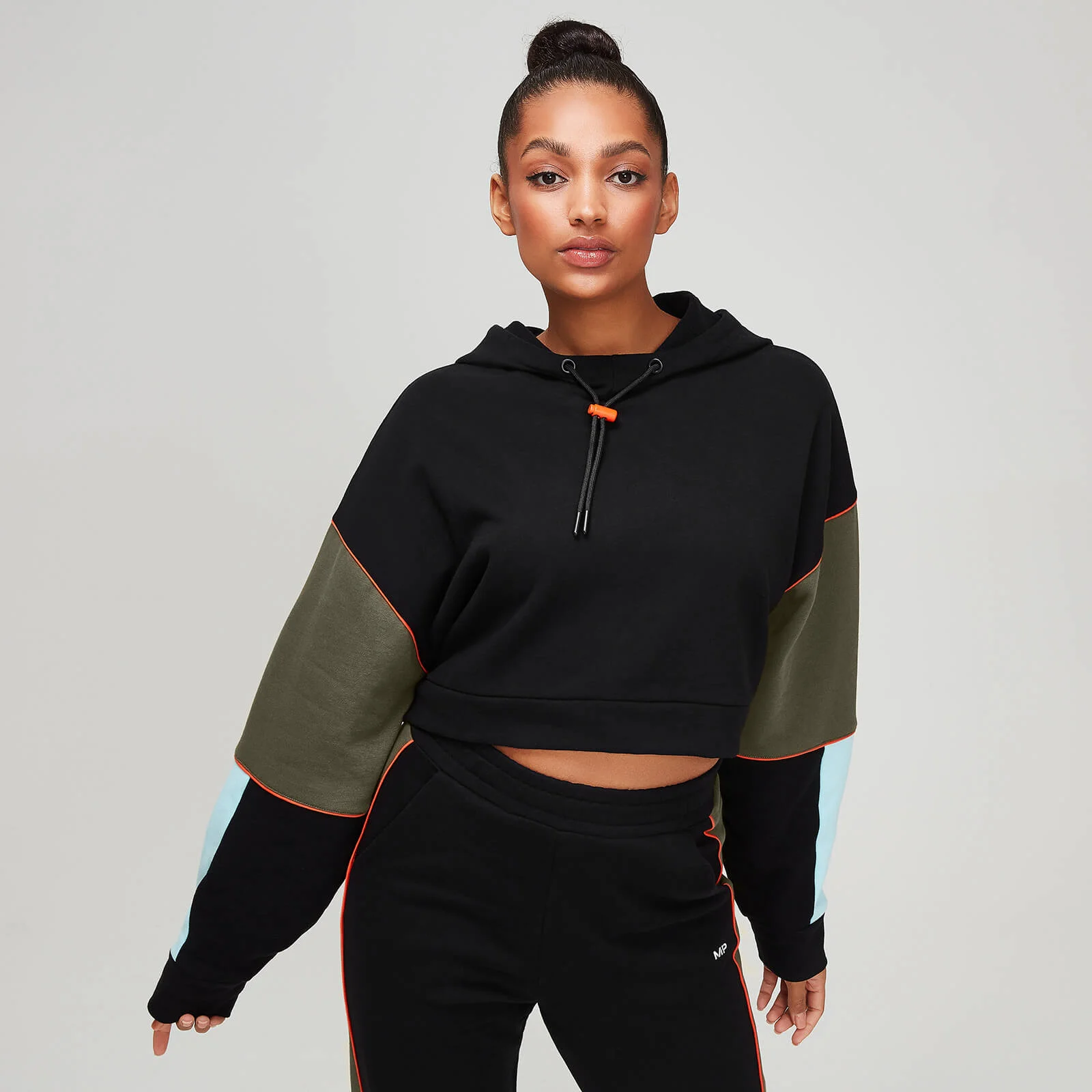MP Rest Day Women's Cropped Hoodie - Black - XS vaizdas 1