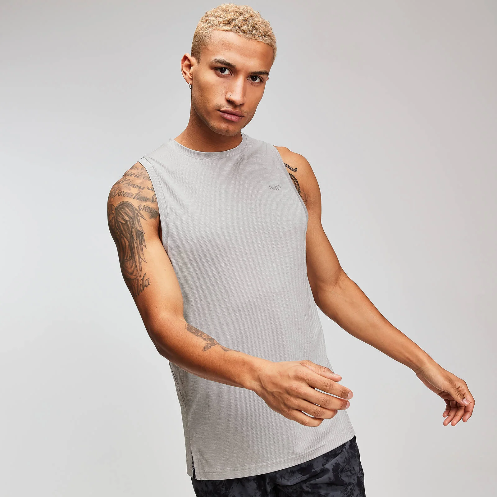 MP Men's Training Tank Top - Chrome-Marl - XS vaizdas 1