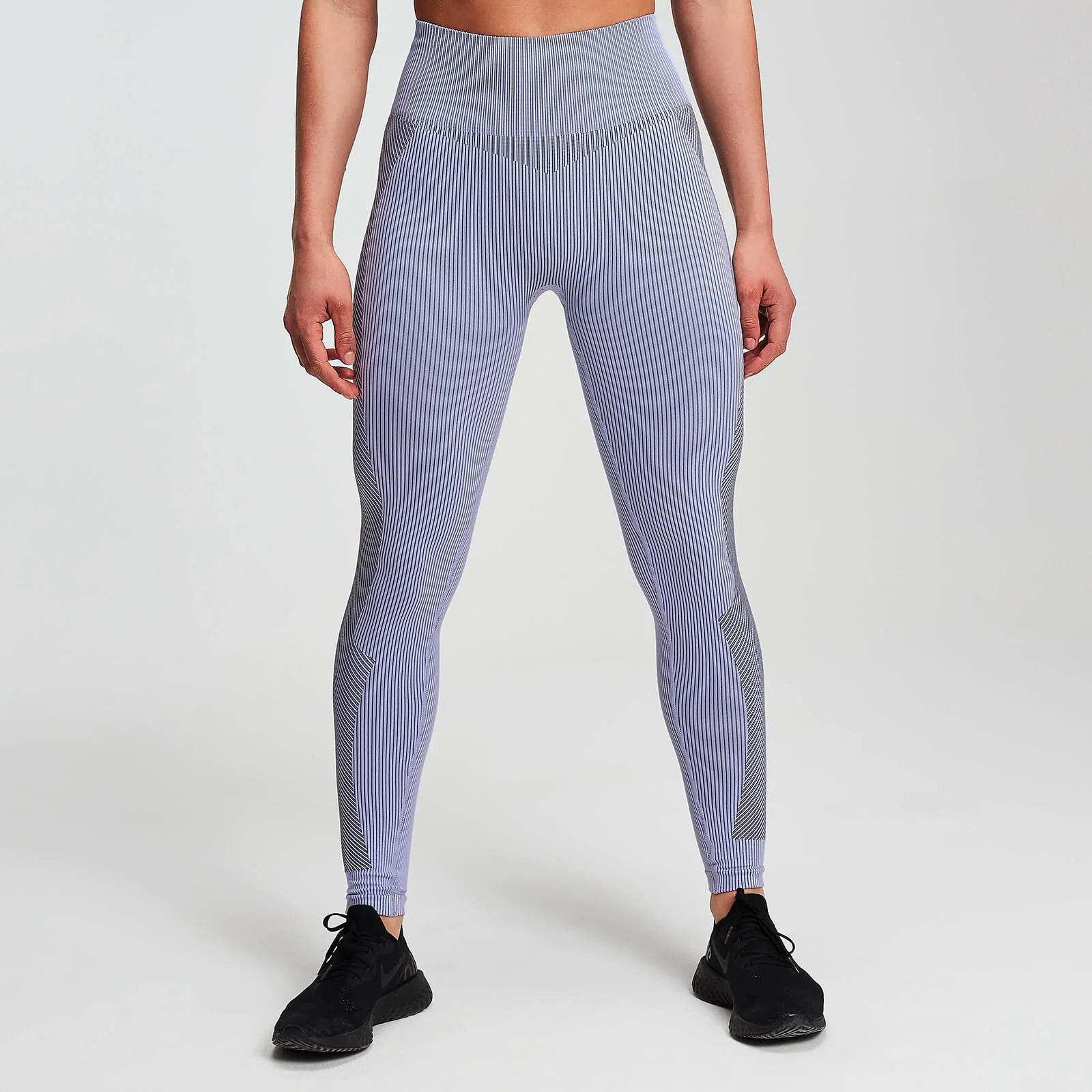 MP Women's Contrast Seamless Leggings - Wisteria - XS vaizdas 1