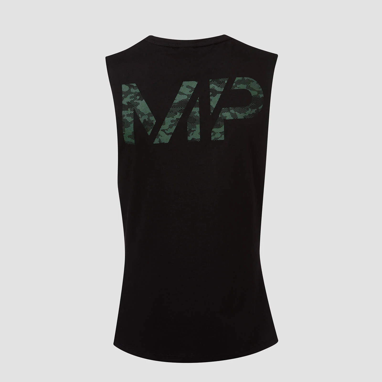 MP „Geo Camo“ berankoviai marškinėliai - Juoda/Green - XS vaizdas 1