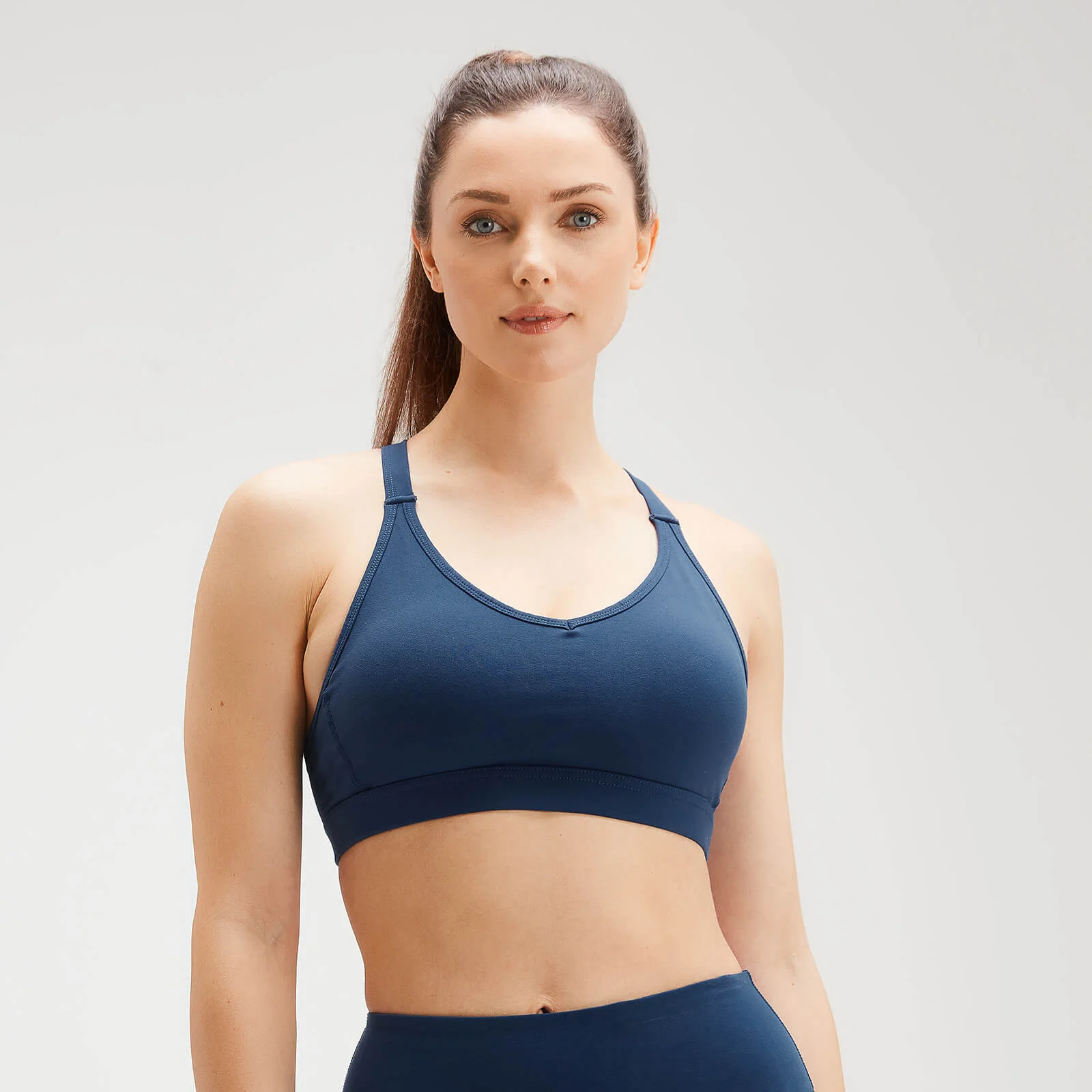 MP Women's Power Mesh Sports Bra - Dark Blue - XS vaizdas 1