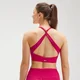MP Moteriška sportinė liemenėlė "Power Cross Back" - Virtual Pink