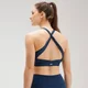 MP Moteriška sportinė liemenėlė "Power Cross Back" - tamsiai mėlyna