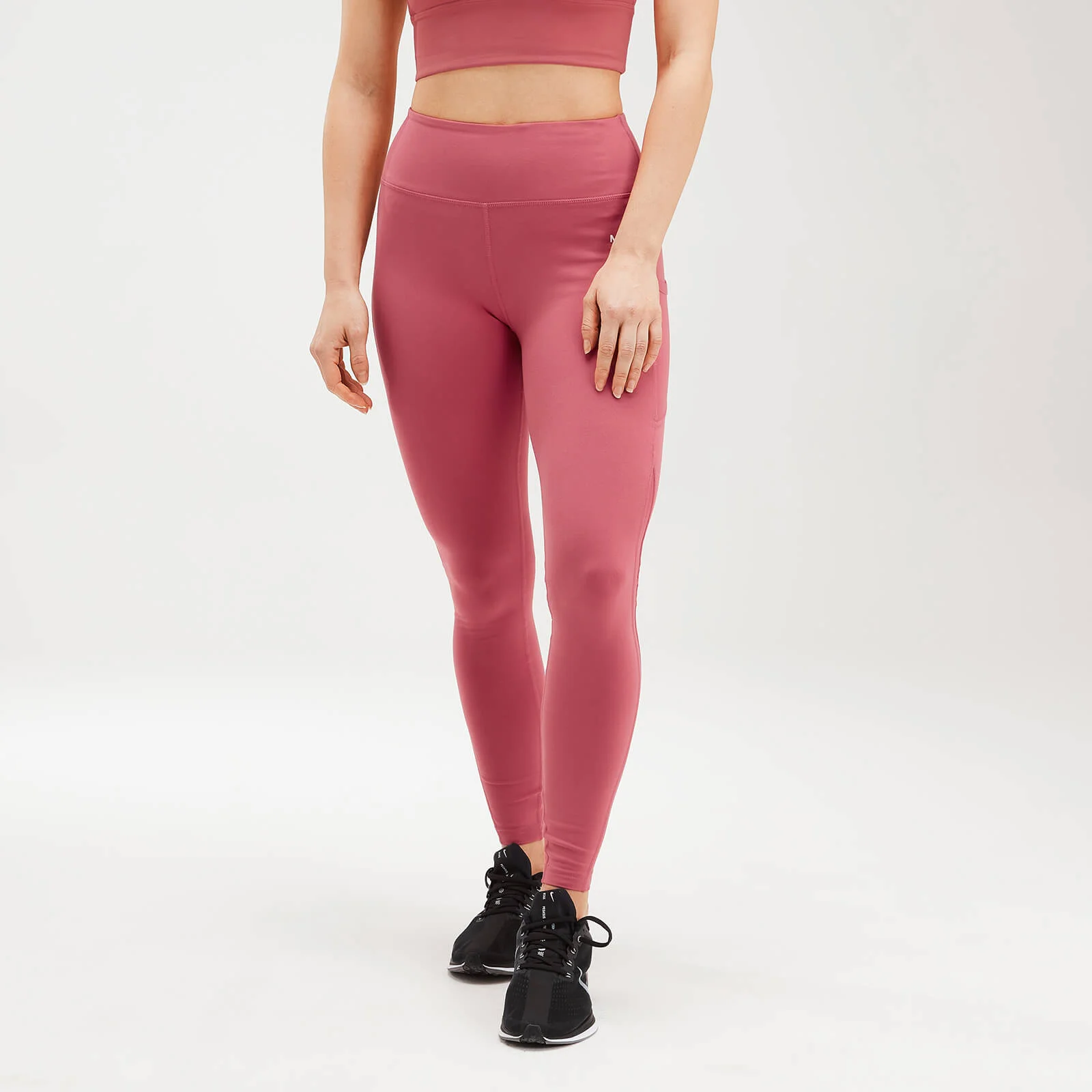 MP Moteriškos "Power Mesh" tamprės - Berry Pink - XXS vaizdas 1