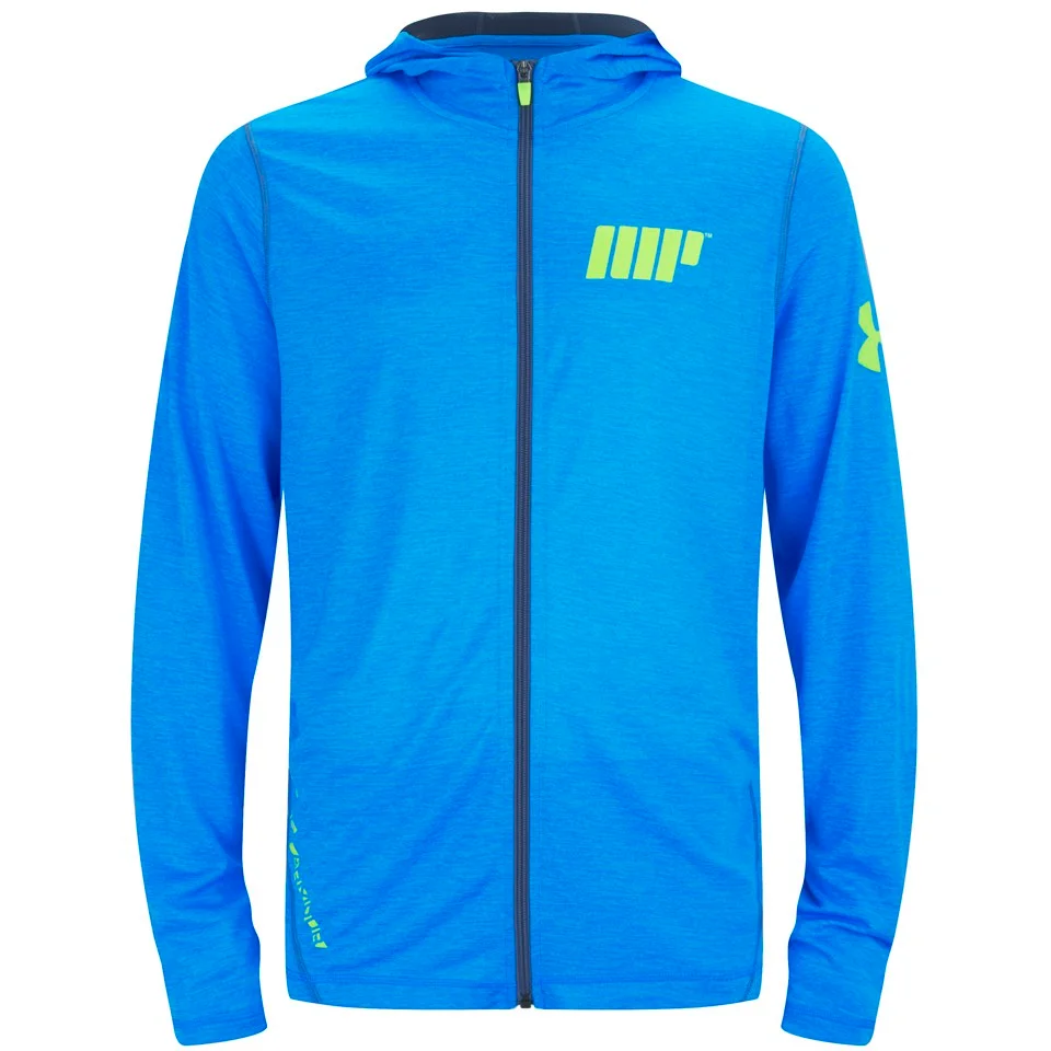 Myprotein Under Armour® Men's Tech™ Hoodie - Jet Blue vaizdas 1