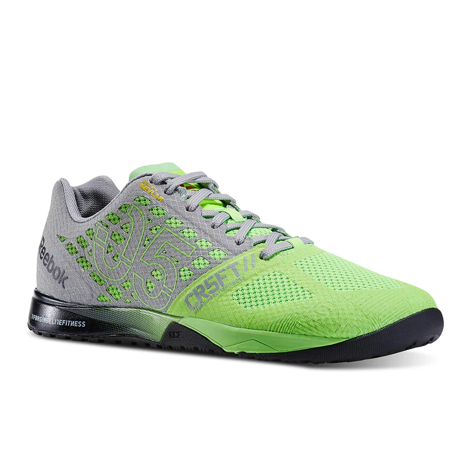 Reebok Men’s Crossfit Nano 5.0 Trainers – Solar Green vaizdas 1