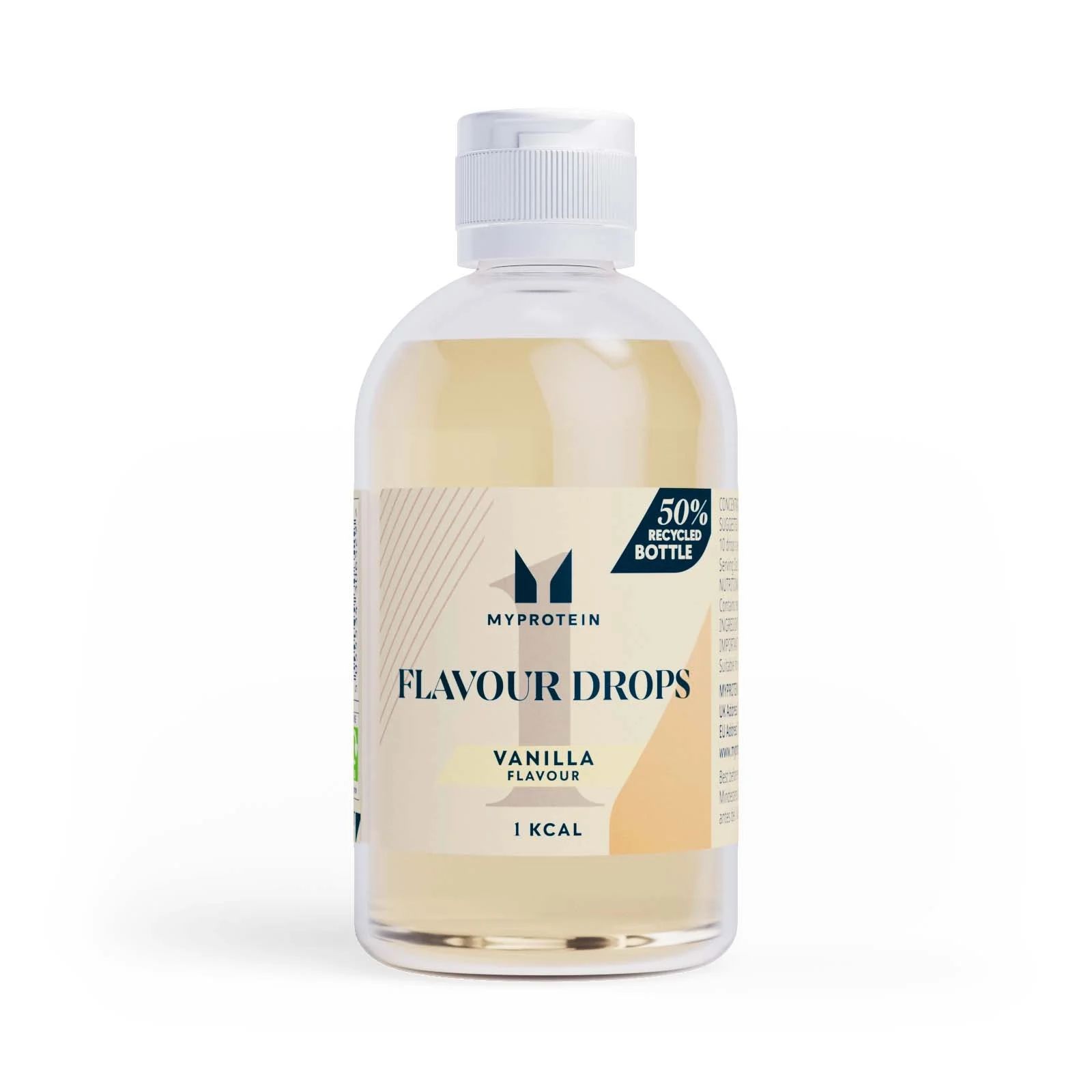 Skonio lašai „FlavDrops™“ - 50ml - Vanilės vaizdas 1