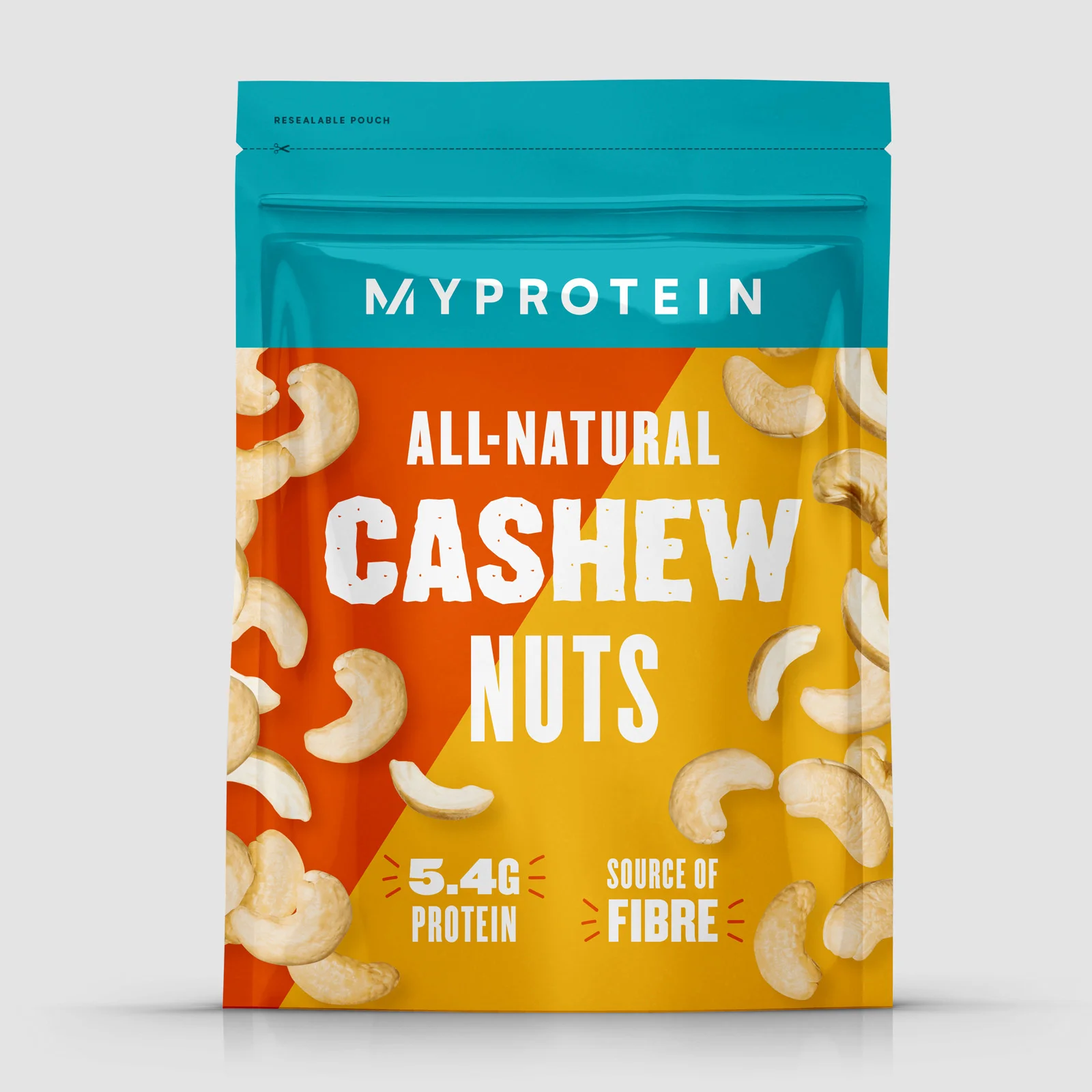Natūralūs anakardžių riešutai „All-Natural Cashew Nuts“ - 400g vaizdas 1