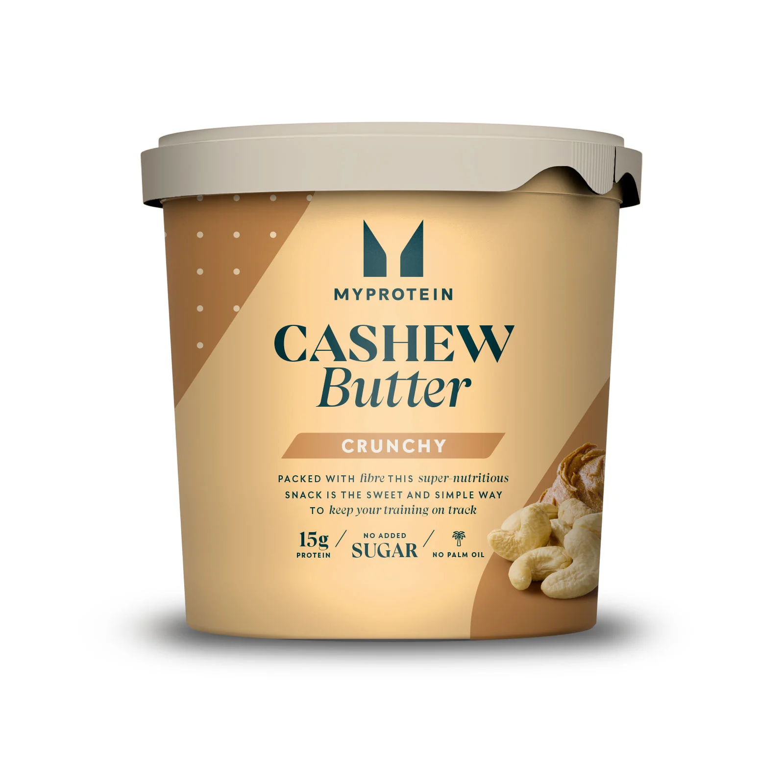 Natūralus anakardžių riešutų sviestas „All-Natural Cashew Butter“ - 1kg - Orginalaus traškus vaizdas 1