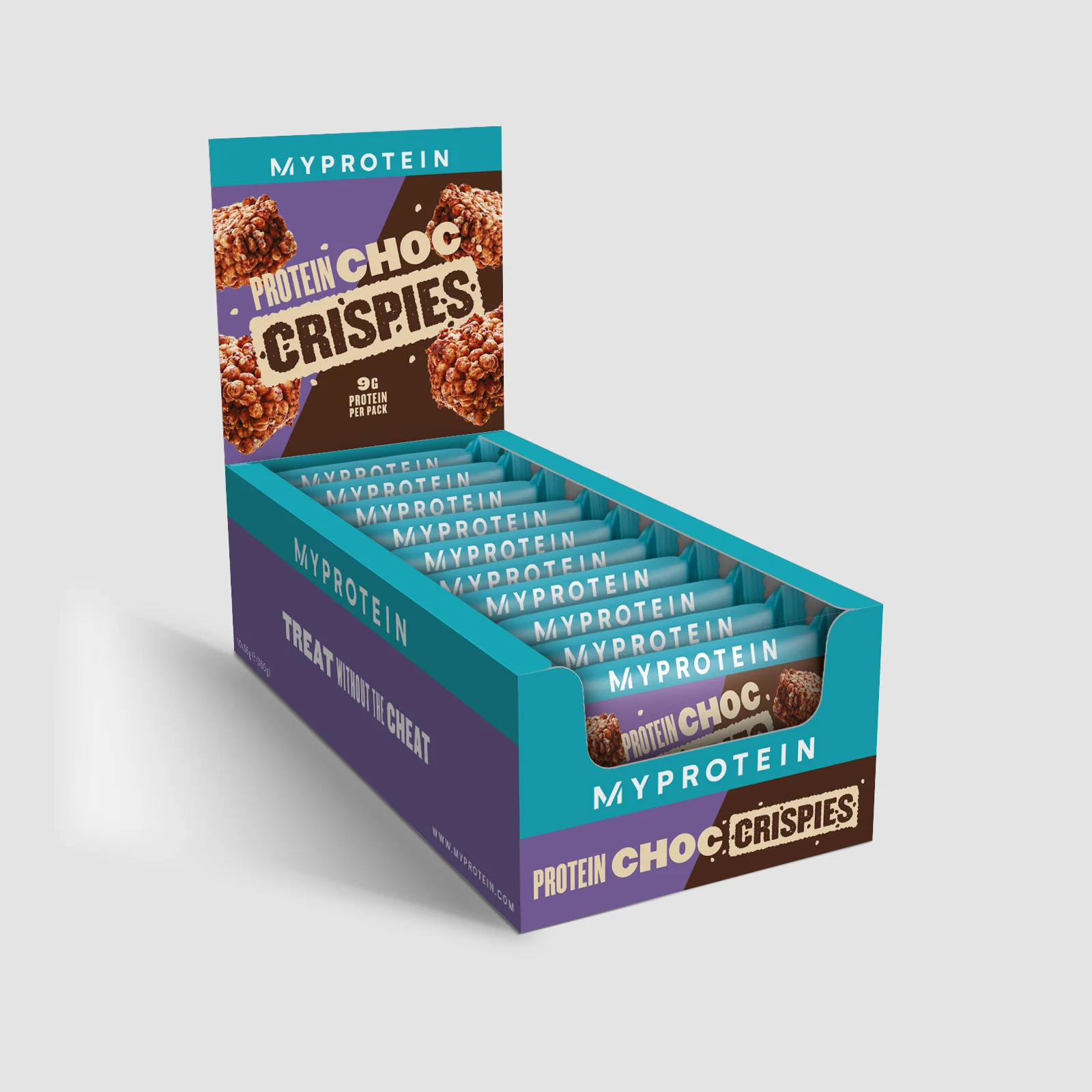 Šokoladiniai baltyminiai traškučiai „Protein Choc Crispies“ - Šokolado vaizdas 1