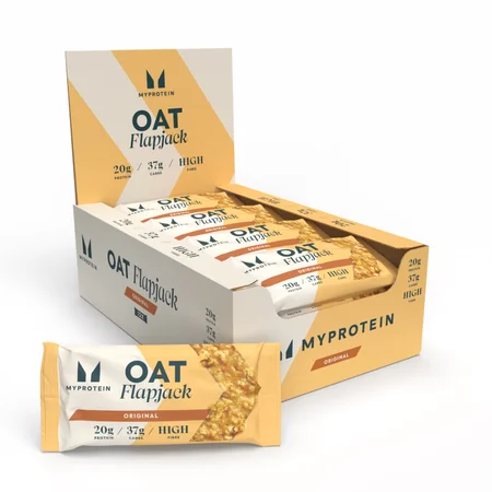 Baltyminiai avižų batonėliai „Protein Flapjack“