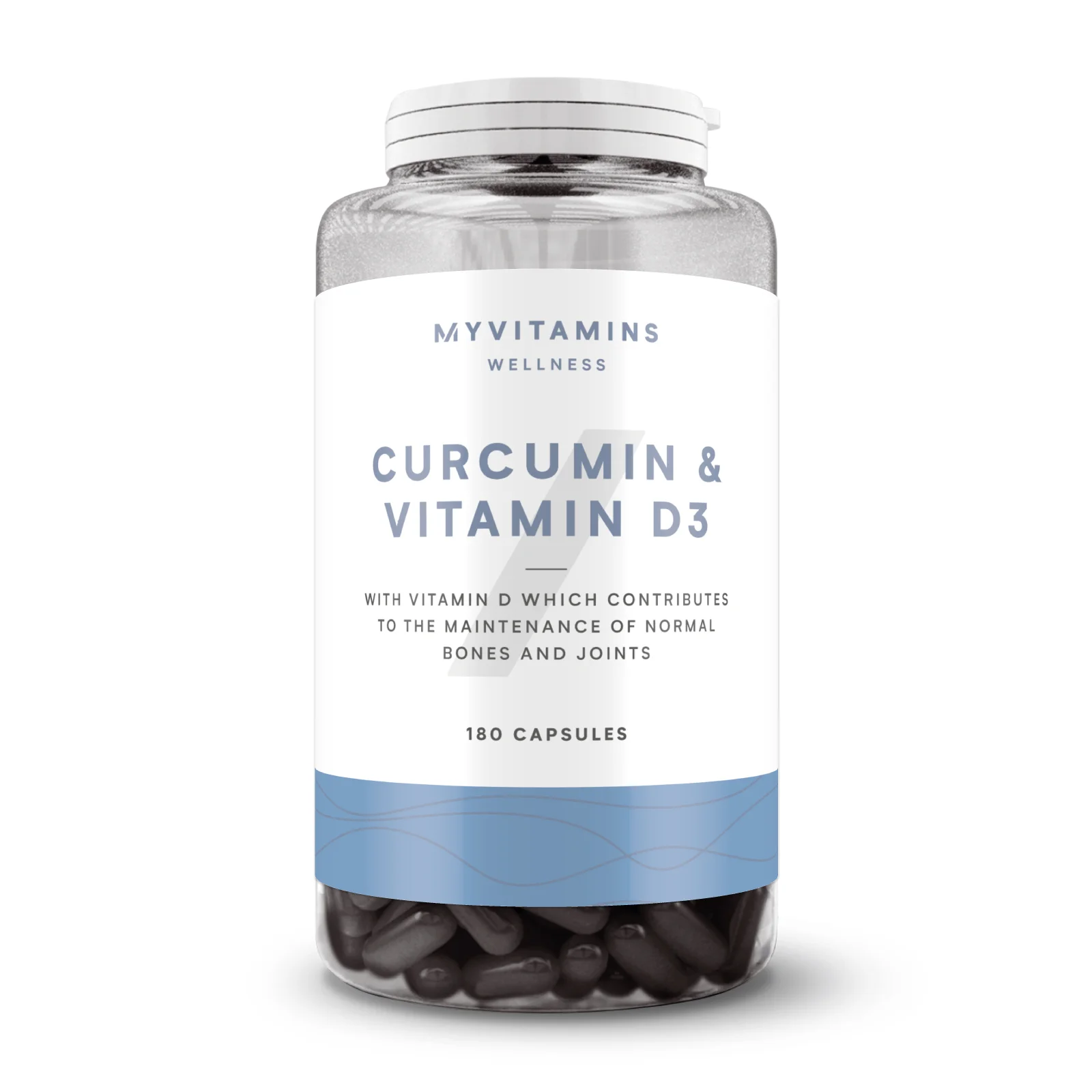 Curcumin & Vitamin D Capsule - 180kapsulės vaizdas 1