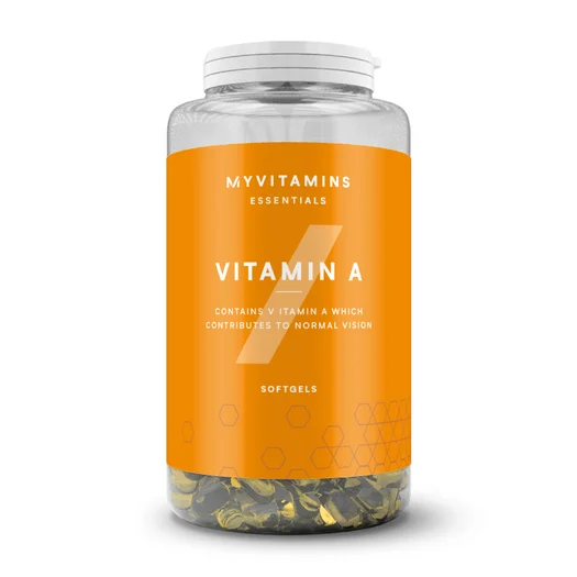 Vitamino A minkštos kapsulės - 30minkštosios kapsulės