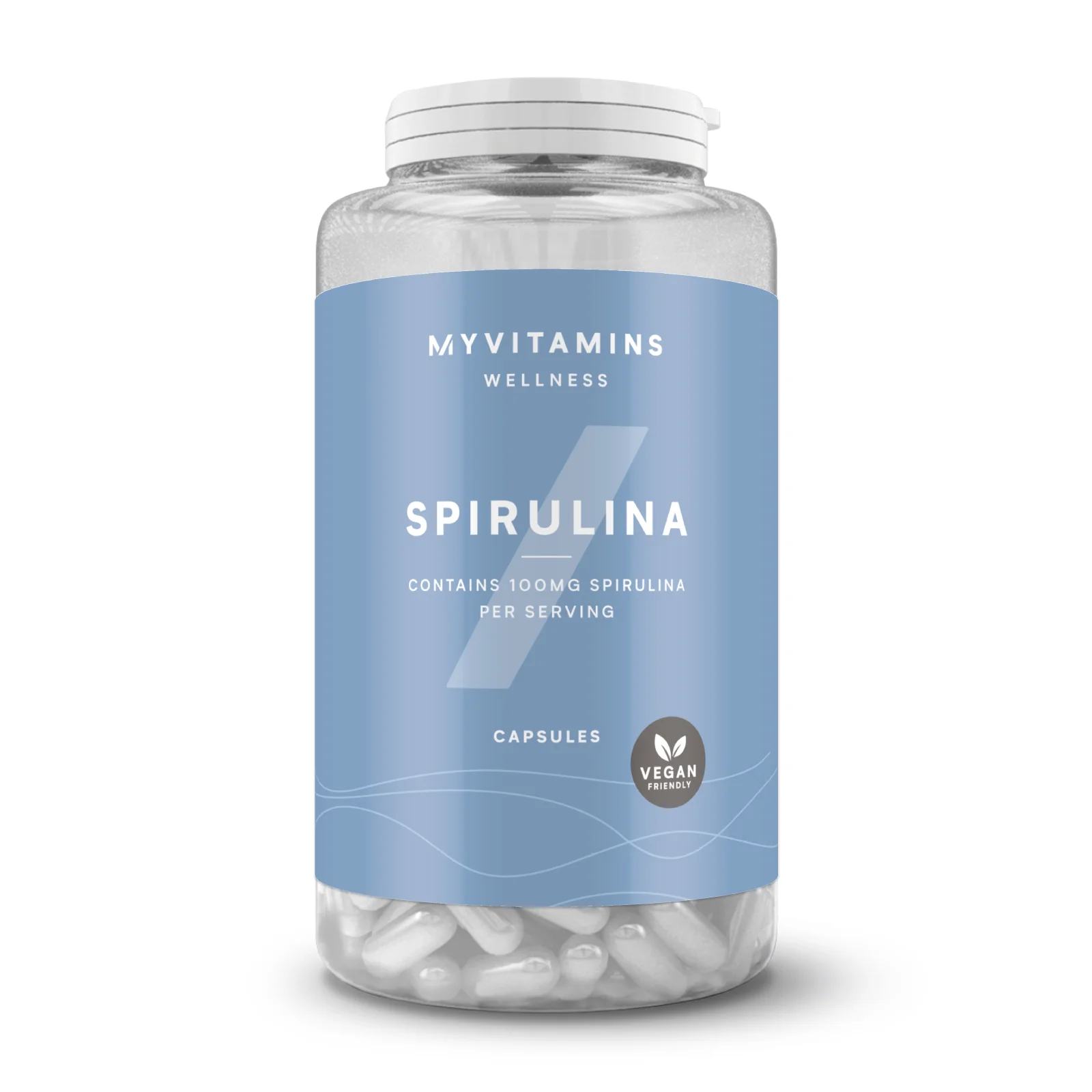 Myvitamins Spirulina - 60kapsulės vaizdas 1
