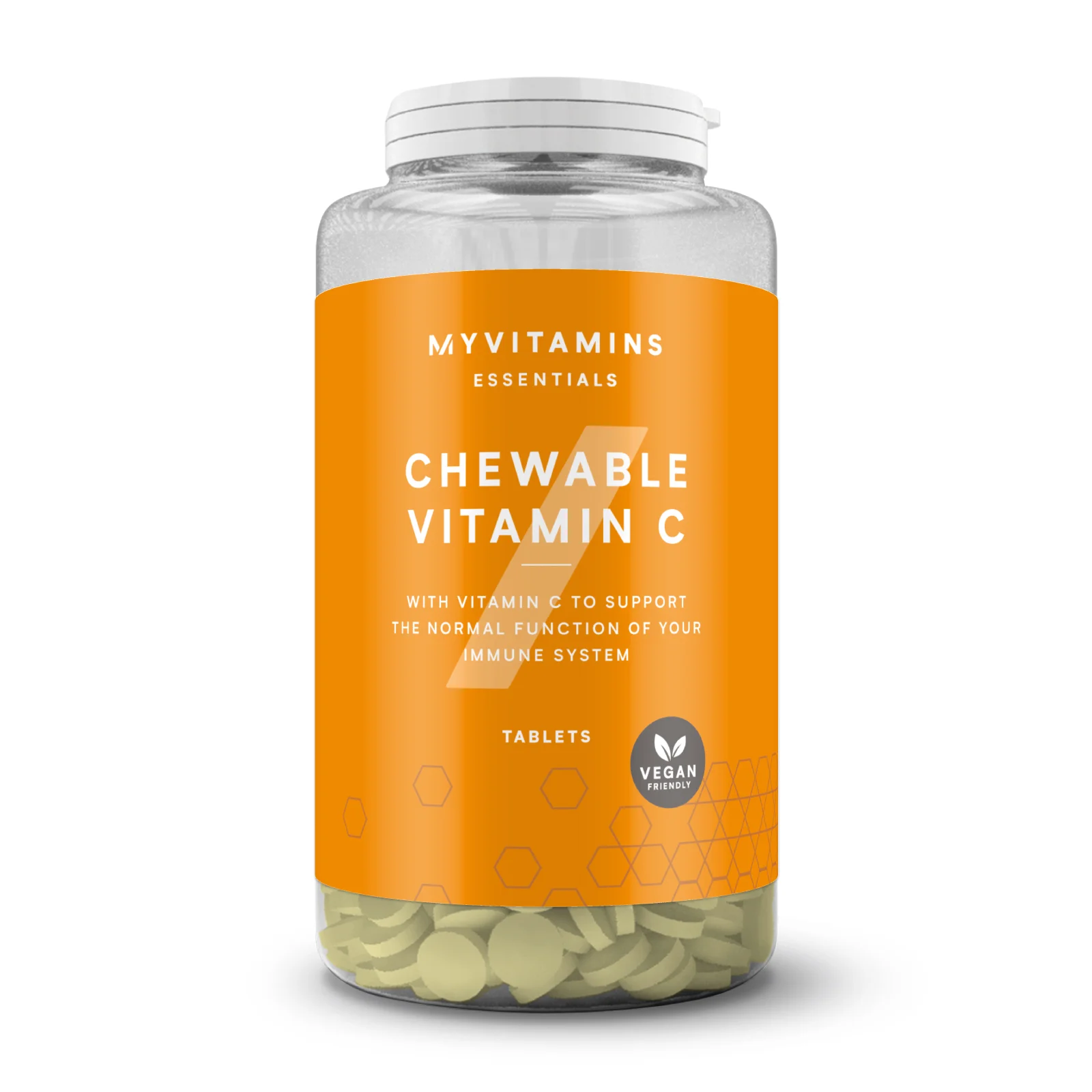 Kramtomas vitaminas C - 60tabletės - Oranžinė vaizdas 1