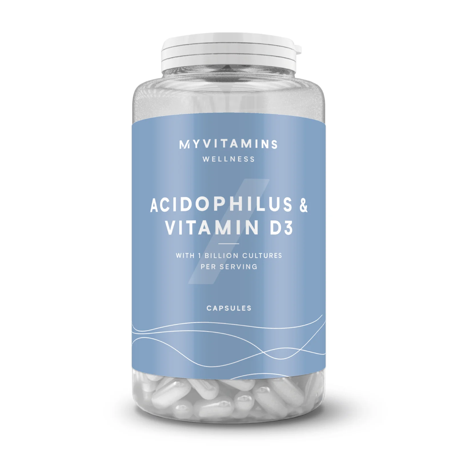 Acidophilus gerosios bakterijos ir Vitaminas D3 - 30tabletės vaizdas 1