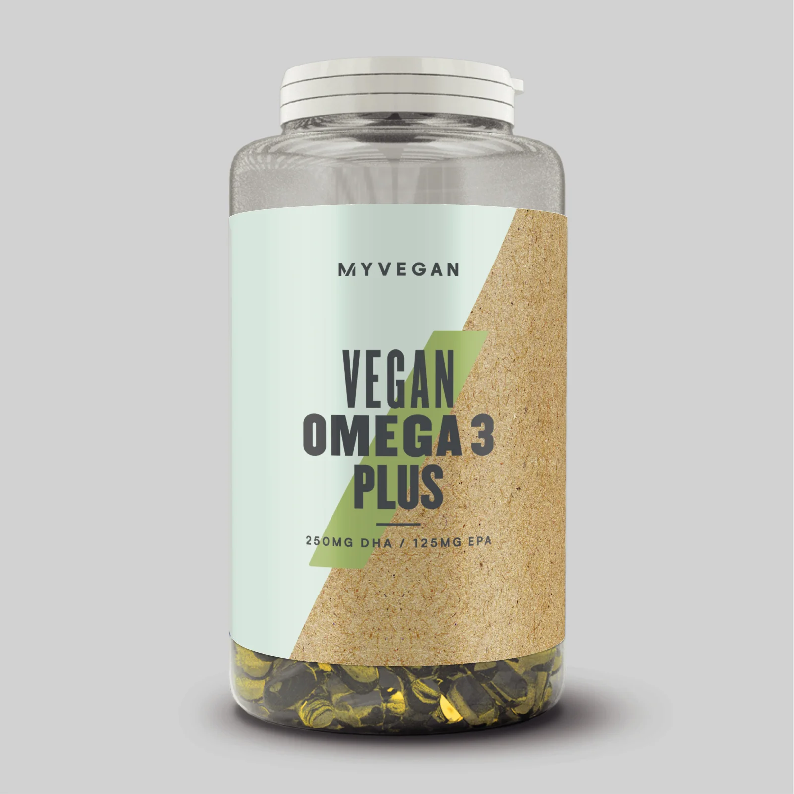 „Vegan Omega 3 Plus“ - 180minkštosios kapsulės vaizdas 1