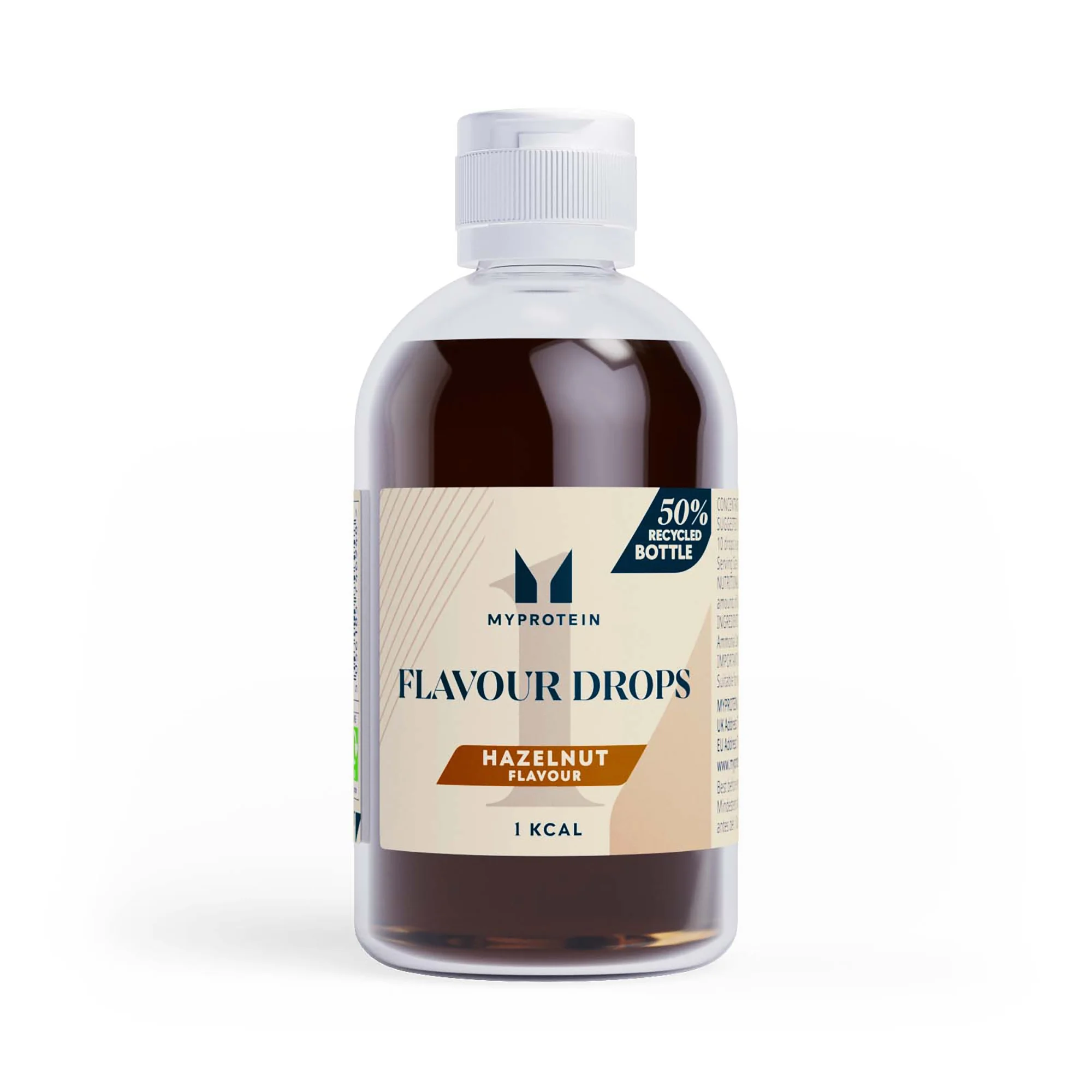 Skonio lašai „FlavDrops™“ - 50ml - Hazelnut vaizdas 1
