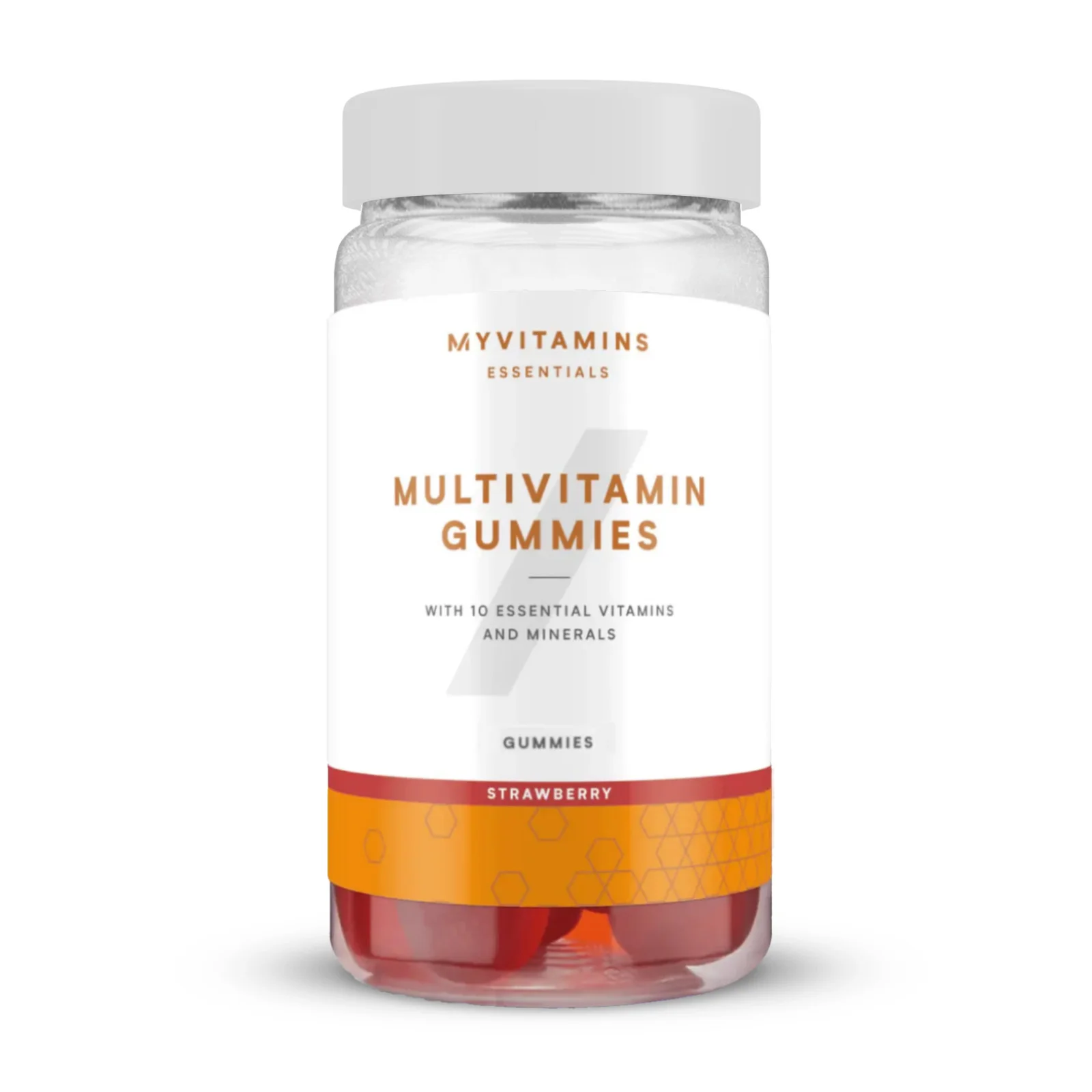 Multivitaminų guminukai - 30gummies - Braškių vaizdas 1
