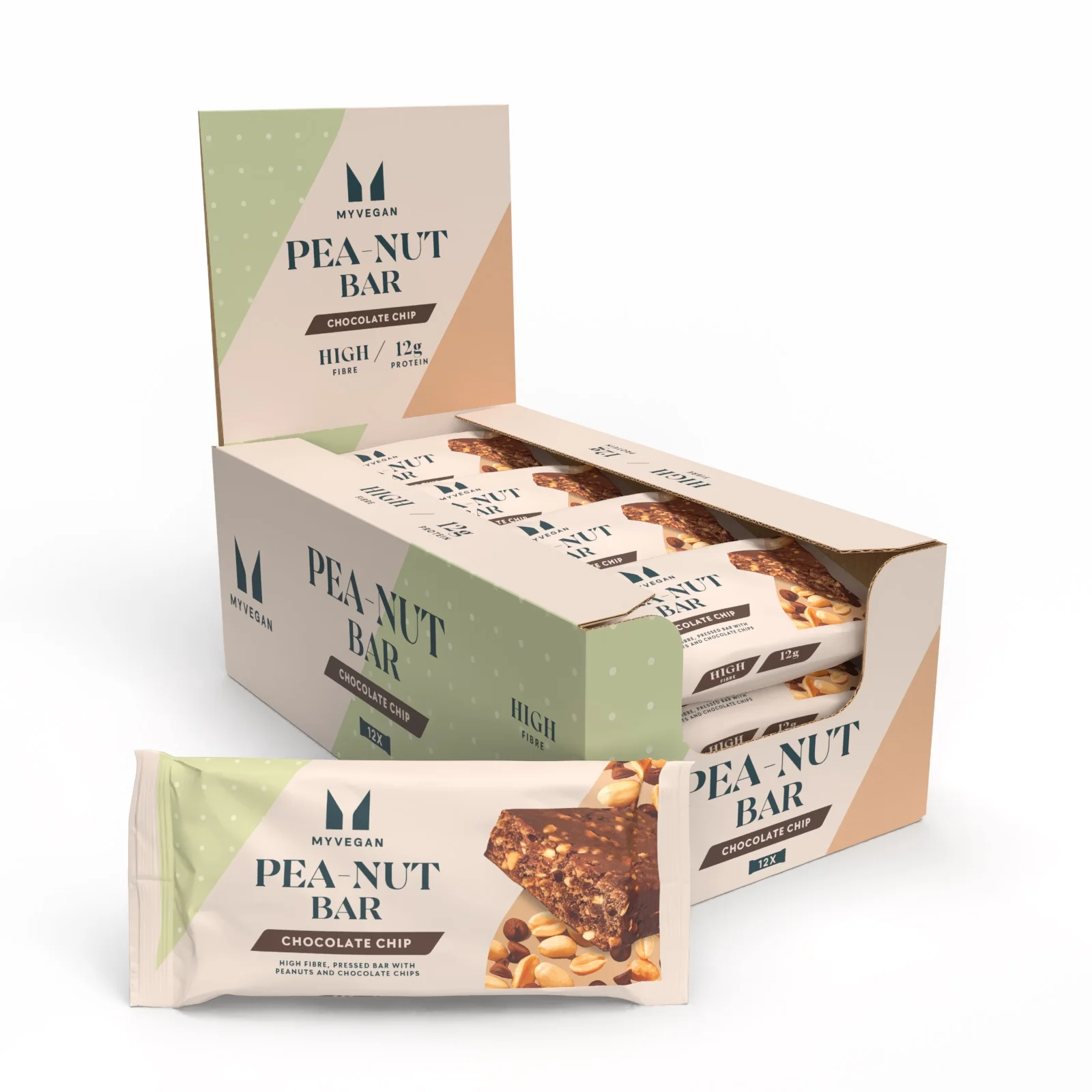 Pea-Nut Square - Šokoladinių sausainių vaizdas 1