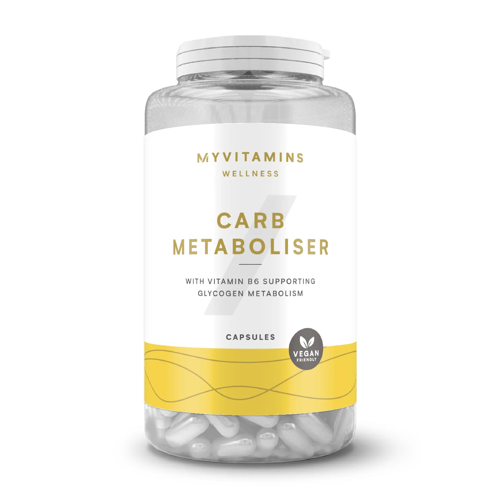 Myvitamins Carb Metaboliser - 30kapsulės - Indelis vaizdas 1