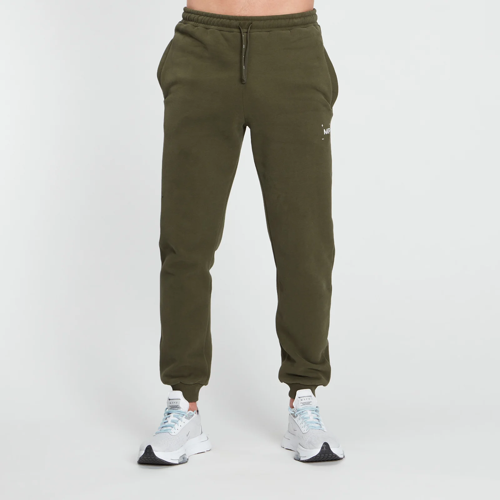 MP Men's Central Graphic Joggers - Dark Olive - XXS vaizdas 1