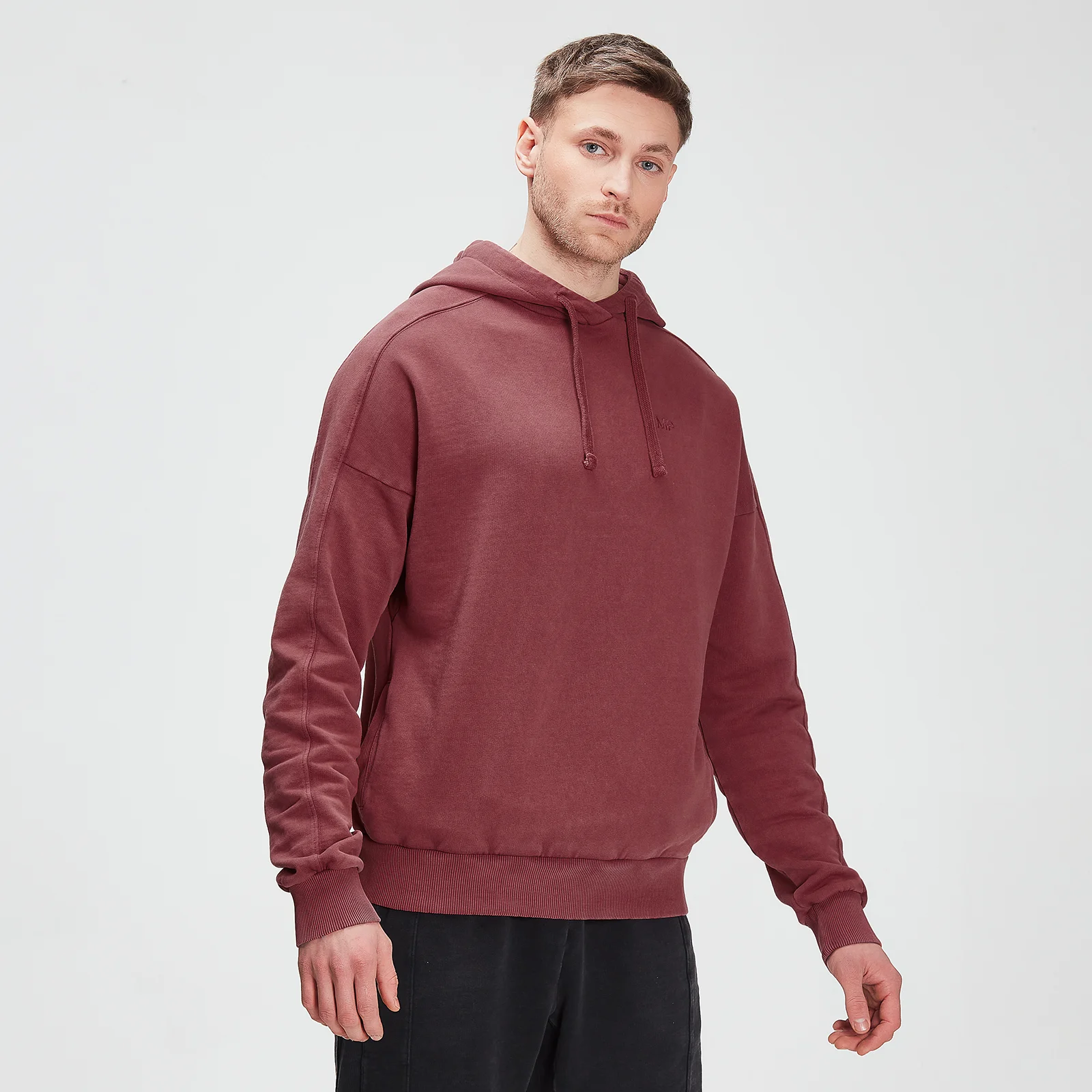 MP Men's Training Hoodie - Claret - XXS vaizdas 1