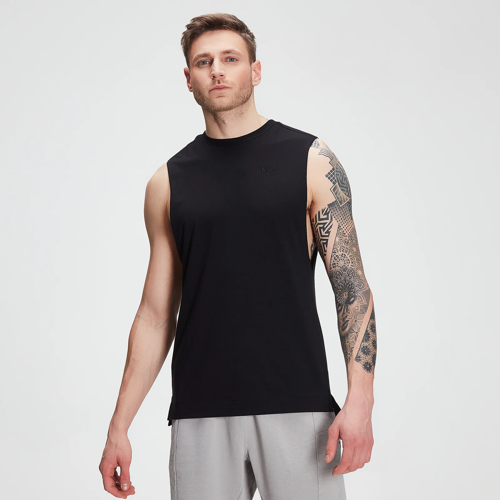 "MP" treniruočių marškinėliai "drirelease® Drop Armhole Tank" - juodi - XXS vaizdas 1