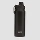 MP vidutinio dydžio metalinis vandens butelis – Juoda – 500 ml