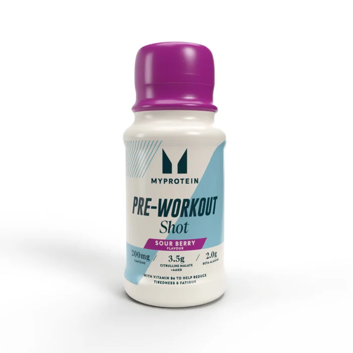 „Pre-Workout Shot“ buteliukas prieš treniruotę