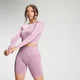 MP Women's Limited Edition Shape Seamless Long Sleeve Crop Top - Pink