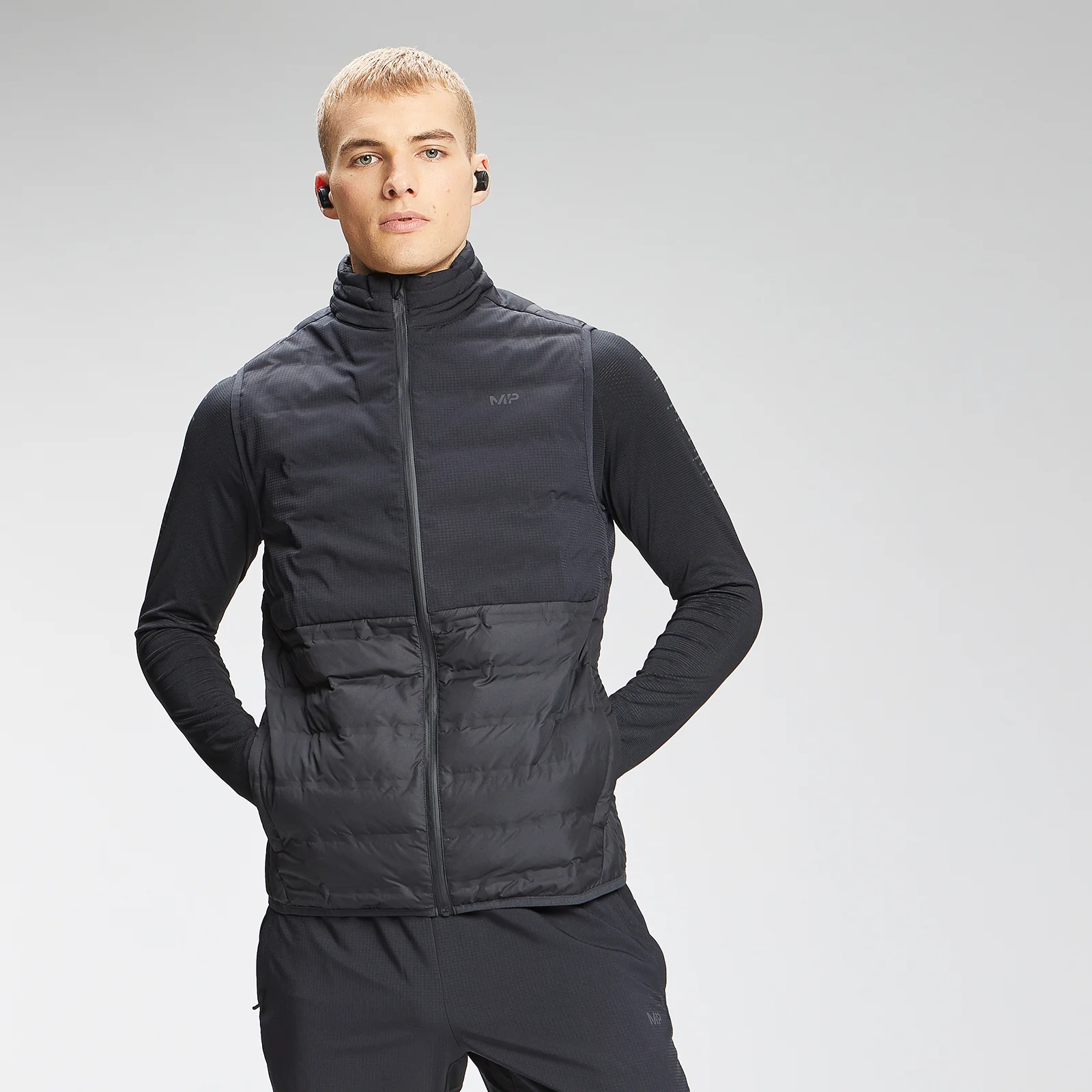 MP Vyriška striukė Velocity Gilet - Juoda - XXS vaizdas 1