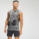 MP vyriška "Adapt Tie Dye Tank Top" viršutinė dalis - Carbon/Storm