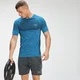 Vyriški marškinėliai trumpomis rankovėmis "Essential Seamless" - Bright Blue Marl