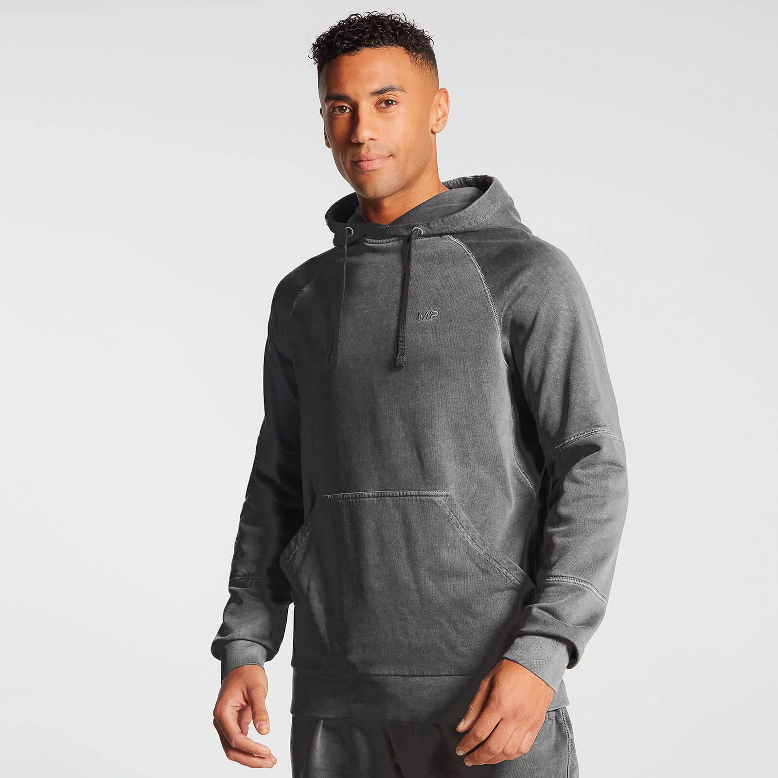 MP Men's Training Hoodie - Dark Grey - XXS vaizdas 1
