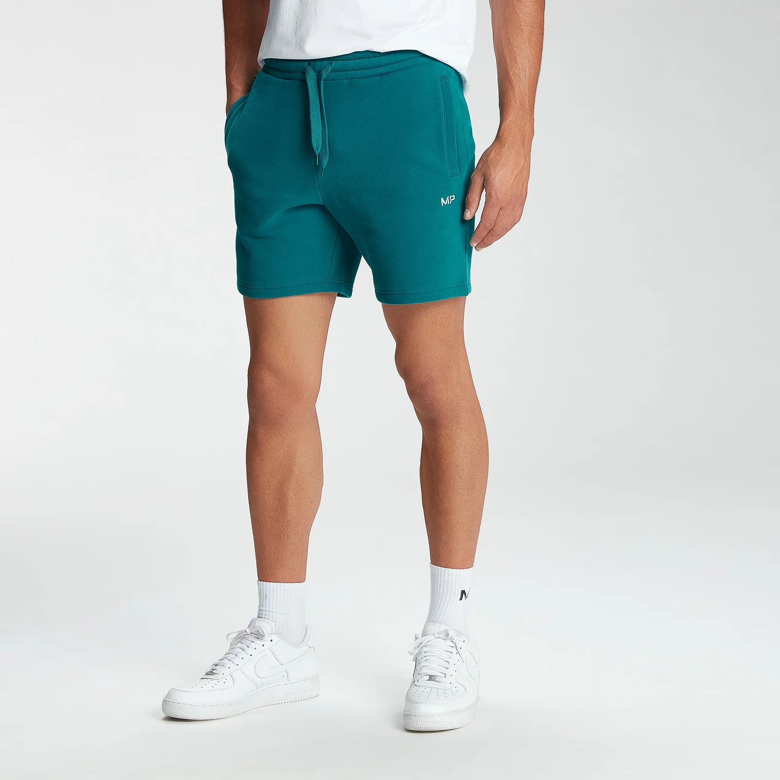 MP Men's Rest Day Sweatshorts - Teal - XXS vaizdas 1