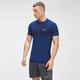 Vyriški marškinėliai trumpomis rankovėmis "Essential Seamless" - Intense Blue Marl
