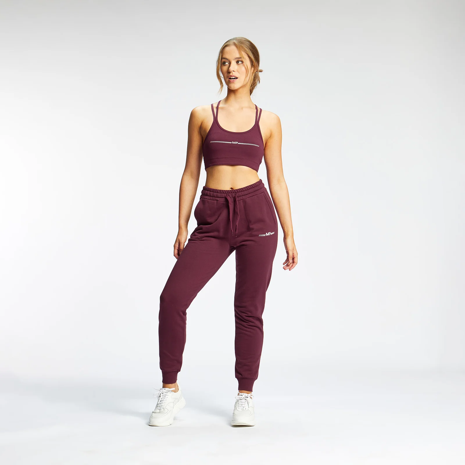 MP moteriška „Mini Mark Graphic“ liemenėlė – Merlot vyno - XXS vaizdas 1